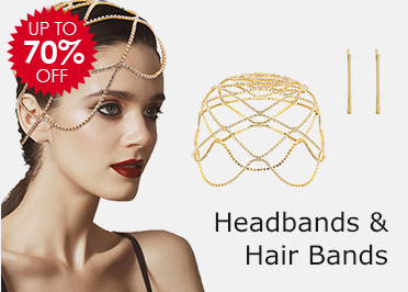 Headbands & Hair Bands UP TO 70% OFF