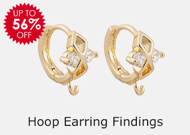 Hoop Earring Findings UP TO 56% OFF