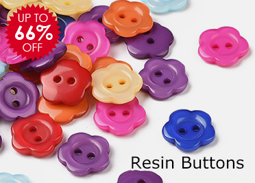 Resin Buttons UP TO 66% OFF