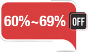 60%~69% OFF